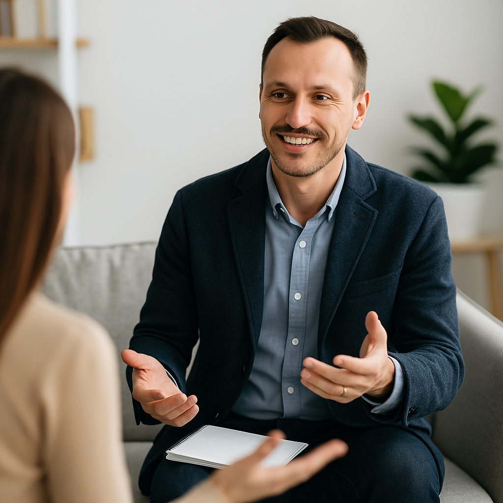 "mental coach durante una sessione"