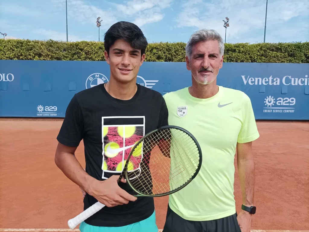 Federico Cinà giovane promessa del tennis italiano