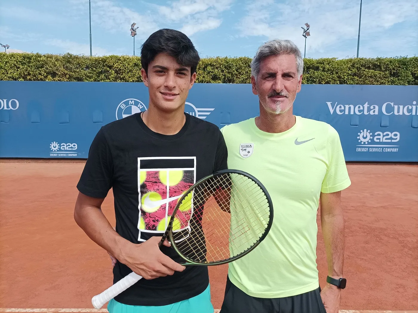Federico Cinà giovane promessa del tennis italiano
